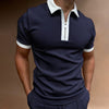 Geo Pattern Polo Shirt