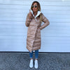 Ladies Full Length Puffer Coat