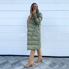 Ladies Full Length Puffer Coat