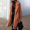 Ladies Full Length Teddy Jacket